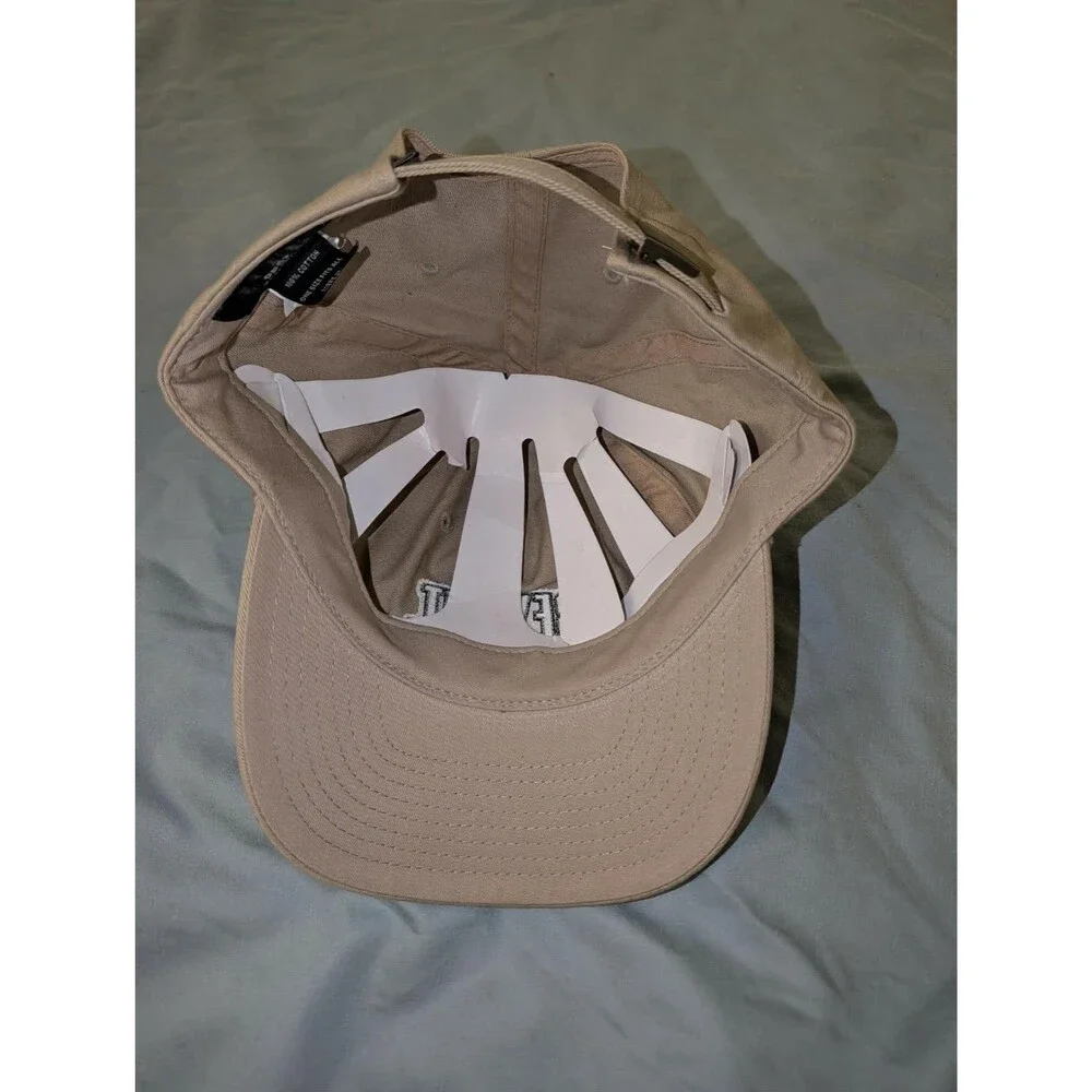 OBEY International Propaganda Tan Strap Back Adjustable Embroidered Cap